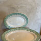 Lot de 2 plats de services Digoin Sarreguemines 1970
