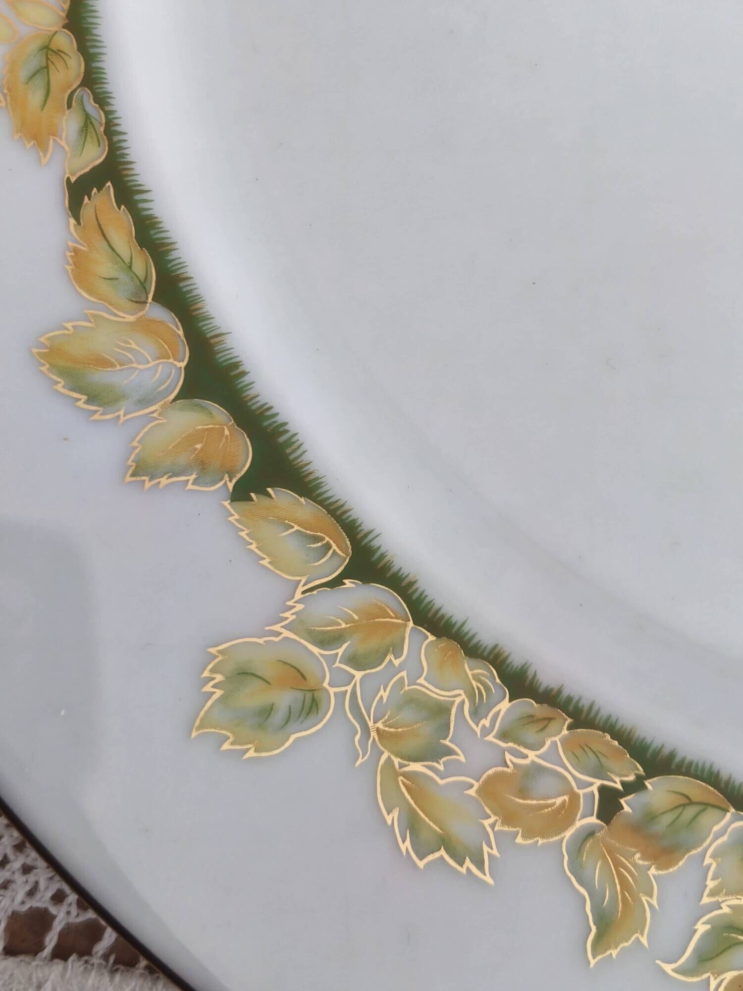 Set of 6 Limoges porcelain plates Haviland Hôtel Métropole Brussels