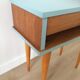 Vintage bedside table years 60 relookee