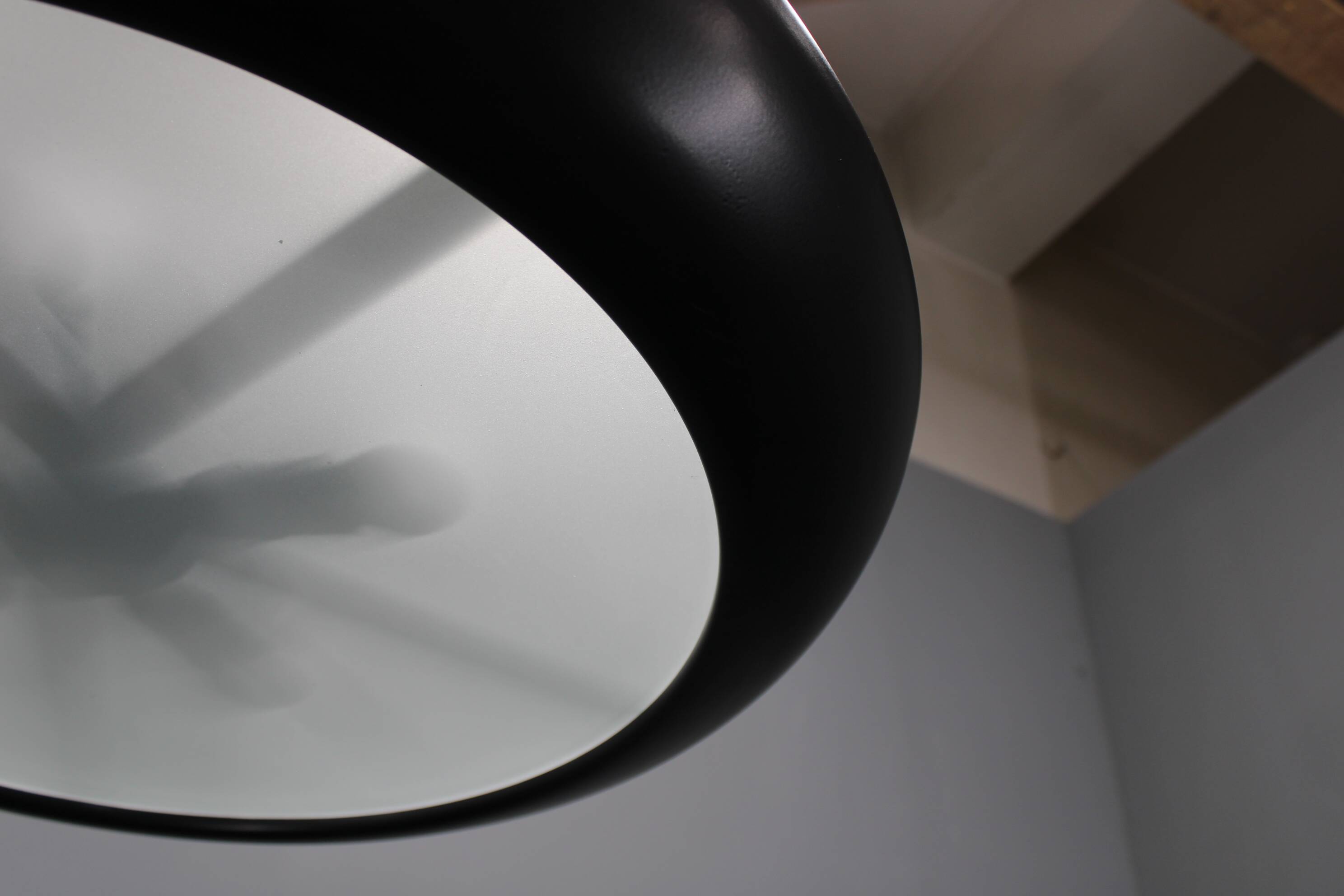 Suspension Bauhaus "OVNI" par Josef Hurka pour Napako, Tchécoslovaquie, années 1940