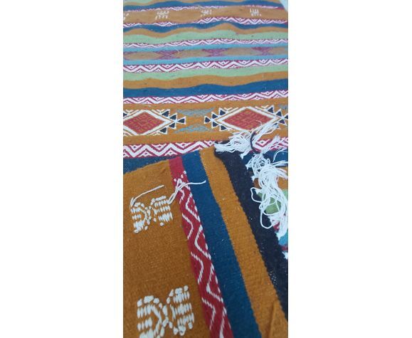 Handmade Berber handmade kilim corridor carpet 200x60cm