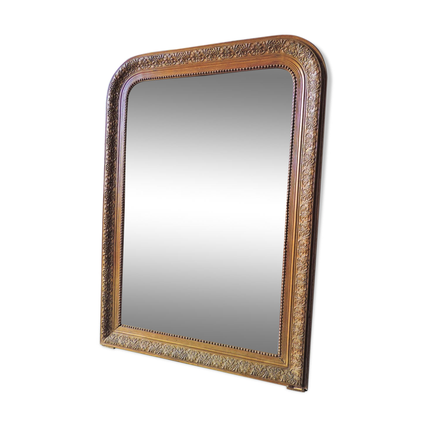 Golden mirror old 19th era