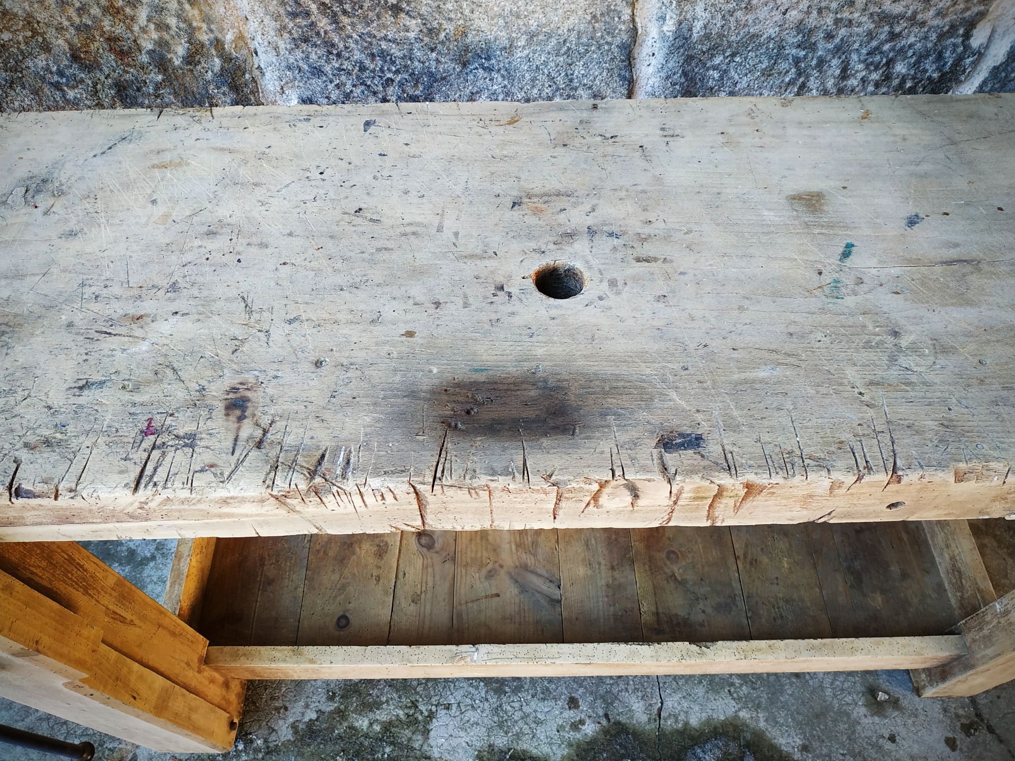 Old workbench 162 cm