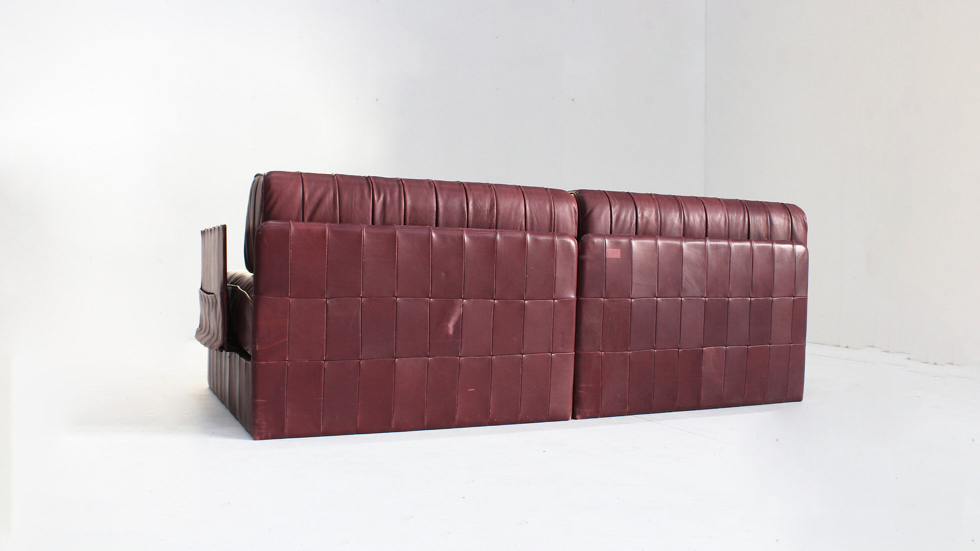 De Sede DS 88 modular sofa leather patchwork Switzerland 1970s