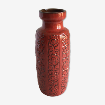 Vase Fat Lava céramiques années 1970