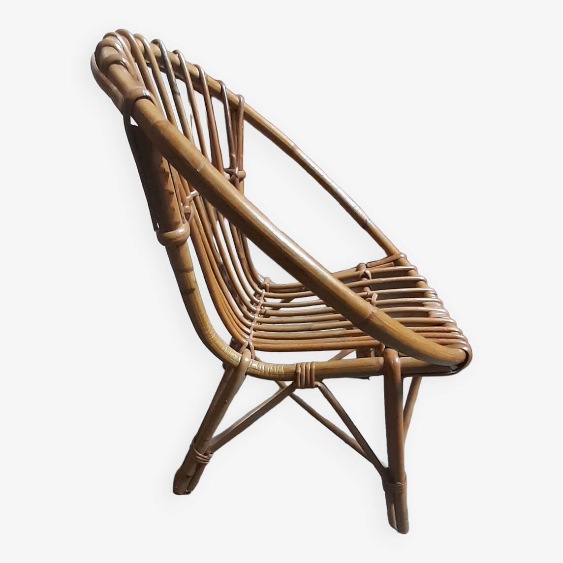 Rattan children's chair