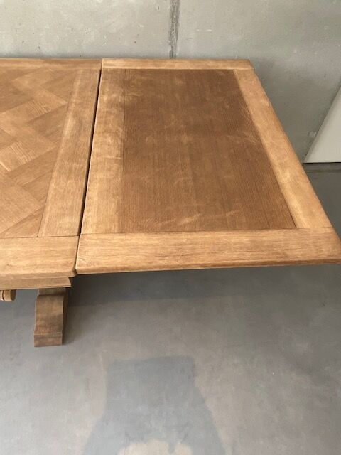 Farmhouse table monastery stripped extendable 300 cm