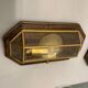Wooden Brass Sconces Set of 2