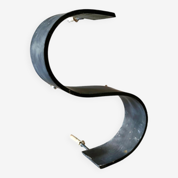 Large vintage metal letter S