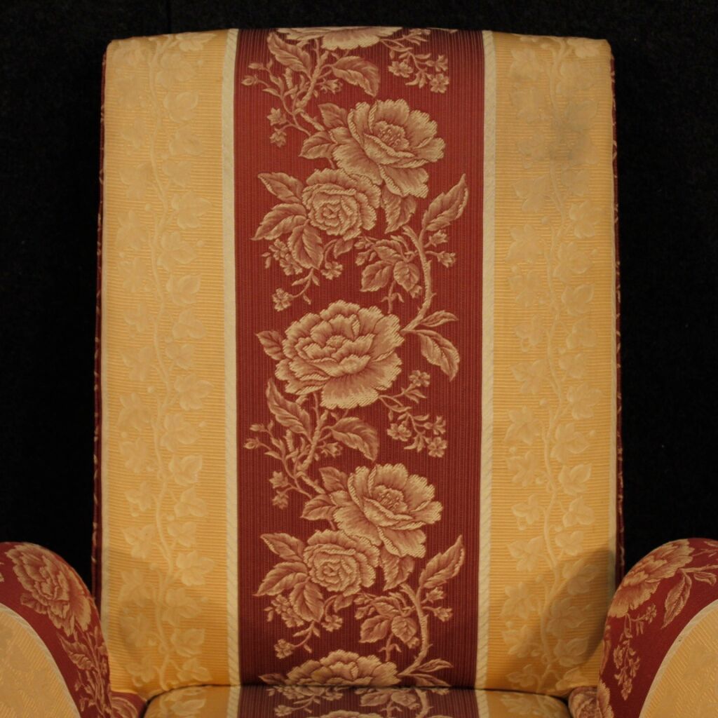 Italian Chair in fabric flowers