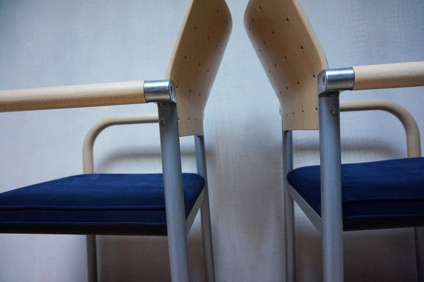 Dining conference chairs by Wiesner Hager and designed by Arge2, 1980s