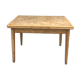 Table de ferme en bois brut