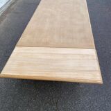 Table à manger de ferme extensible rénovée en bois 260cm