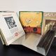 Support de disque vinyle en acier inoxydable brossé Veliento "Arc Wave"