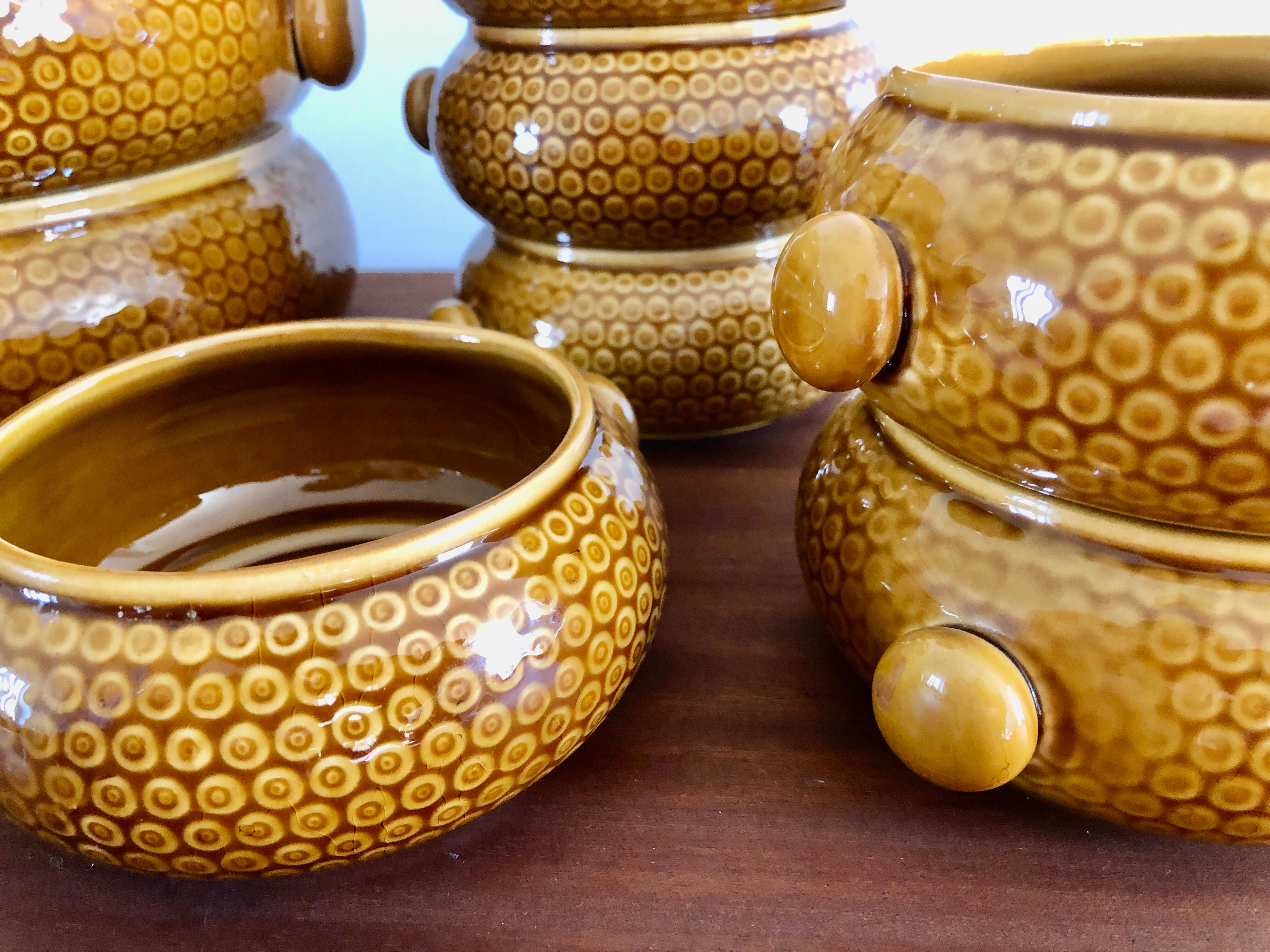 Gien ceramic couscous set