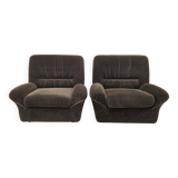 Vintage 70s armchairs by Mimo Padova
