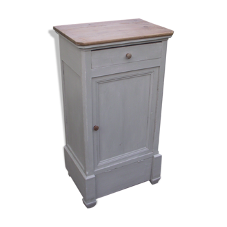 Parisian furniture with a massive fir door.
