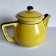 Yellow Art Deco teapot