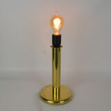 Lampe de table en laiton, Rogo Leuchten, Allemagne, années 1980