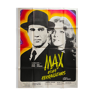 Original cinema poster "Max and the Scrap Dealers" Romy Schneider 120x160cm 1971