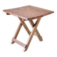 Square Folding Coffee Table - 50cm - Recycled Wood