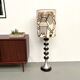 Modernist aluminum floor lamp