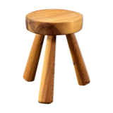 Solid pine stool by Ingvar Hildingsson