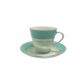 Tasse et soucoupe, moderne du milieu du siècle, porcelaine, Pologne, années 1970