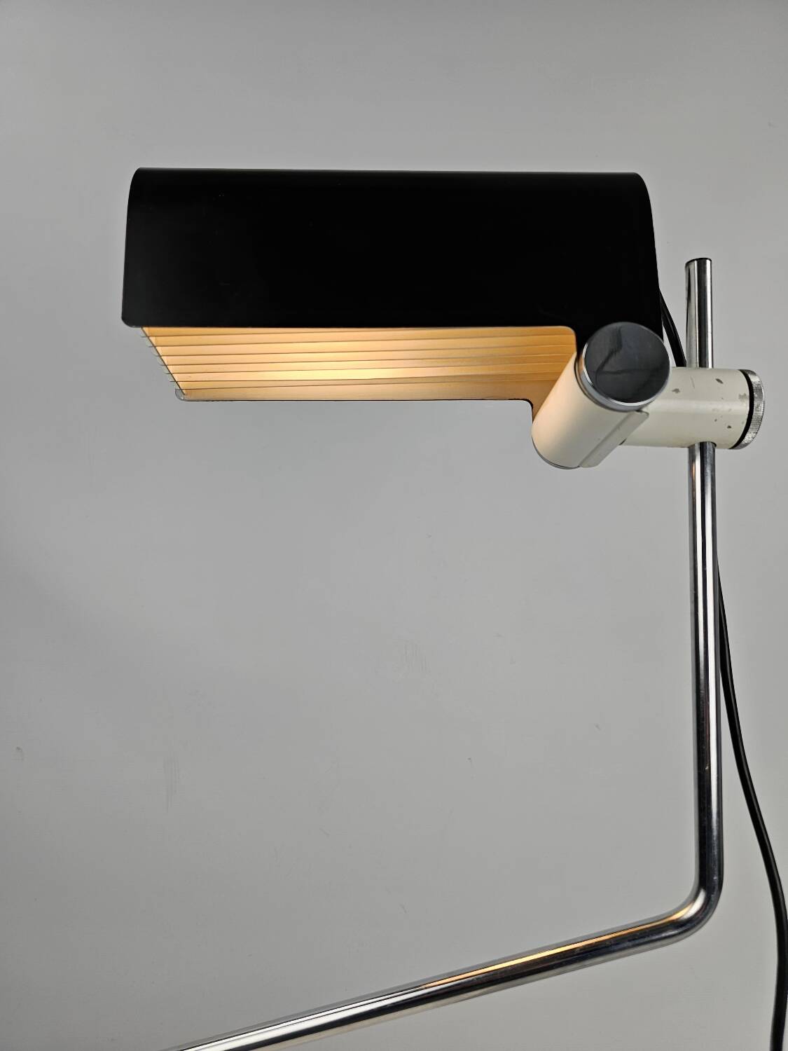 Wilhelm Braun-Feldweg Table Lamp 60s Mid Century for Doria Leuchten