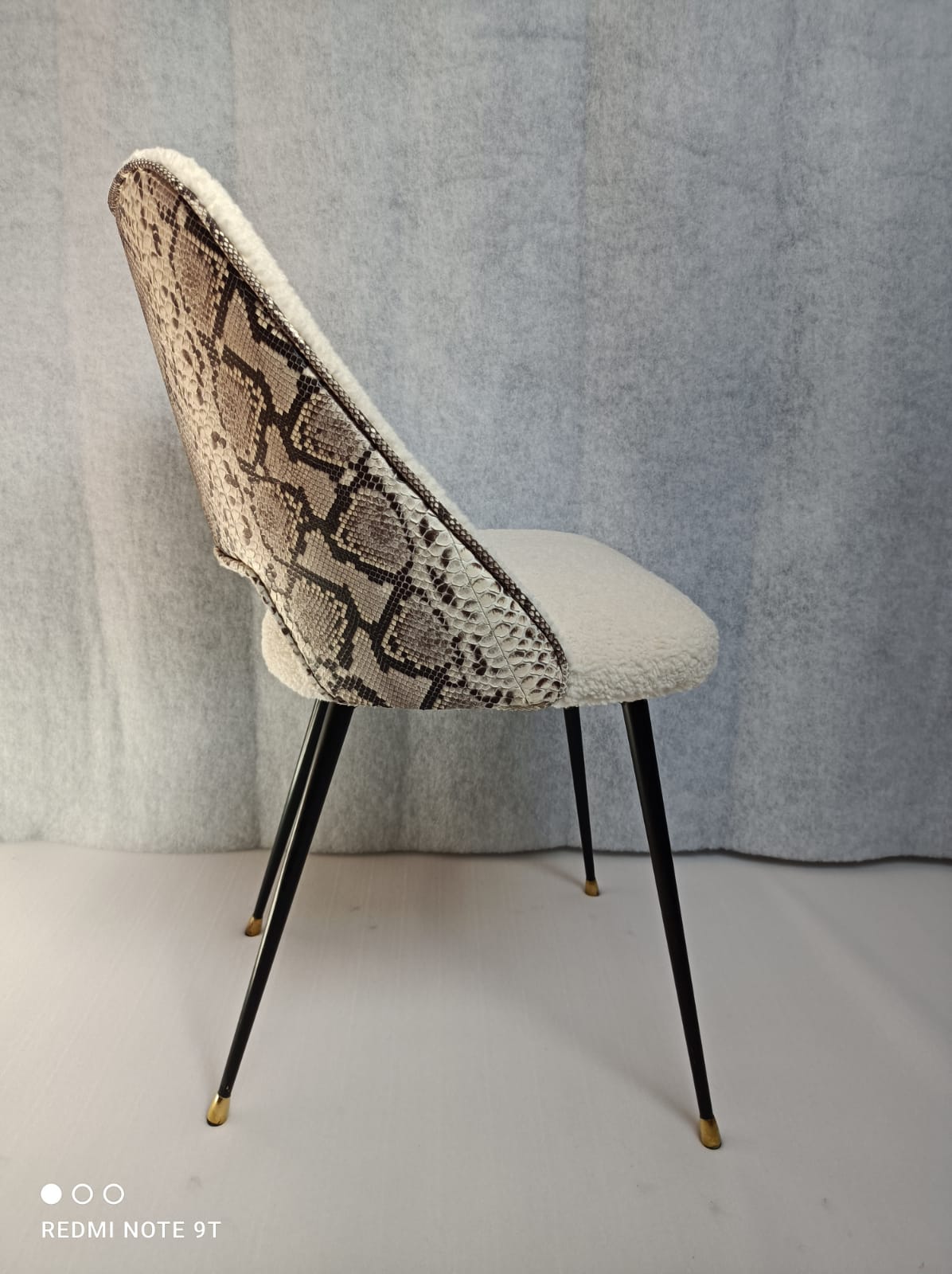 1960s barrel chair, art restoration