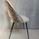 1960s barrel chair, art restoration