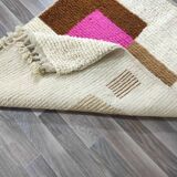 Tapis beni ouarine fait main traditionnel 250cmx150cm