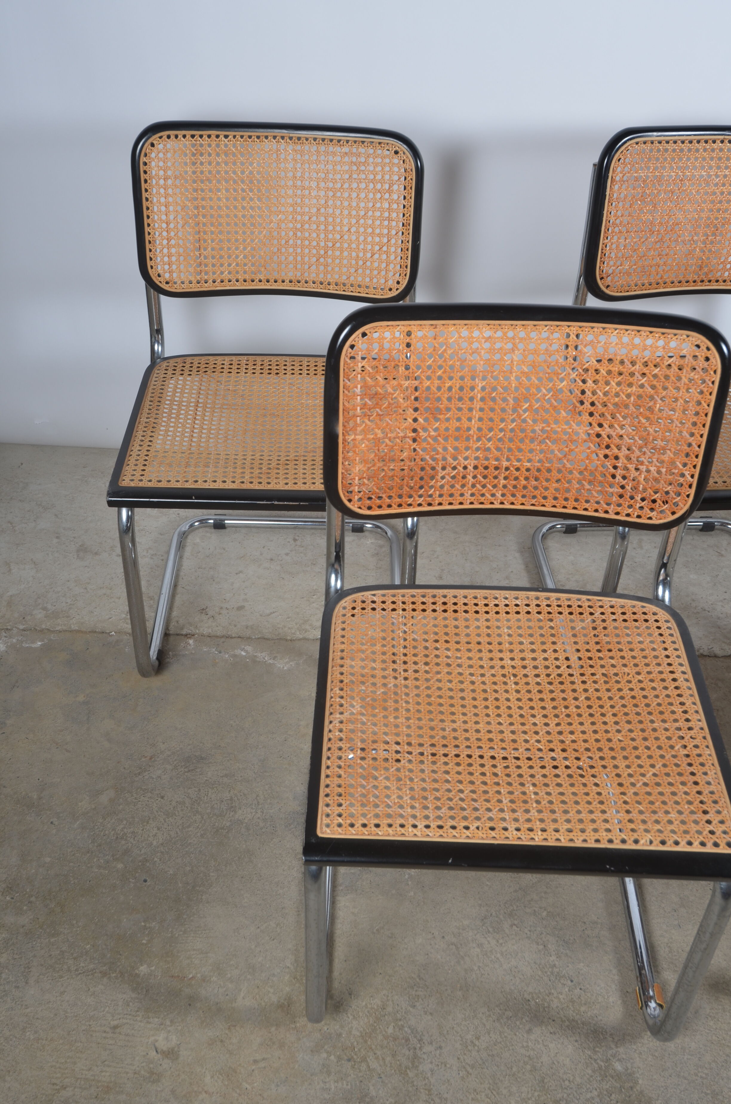Chairs Cesca B32 by Marcel Breuer