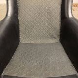 Scandinavian leather armchair 1970