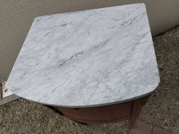 Table de chevet ancienne style Louis XVI