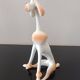 Hollohaza porcelain dog, 1970s