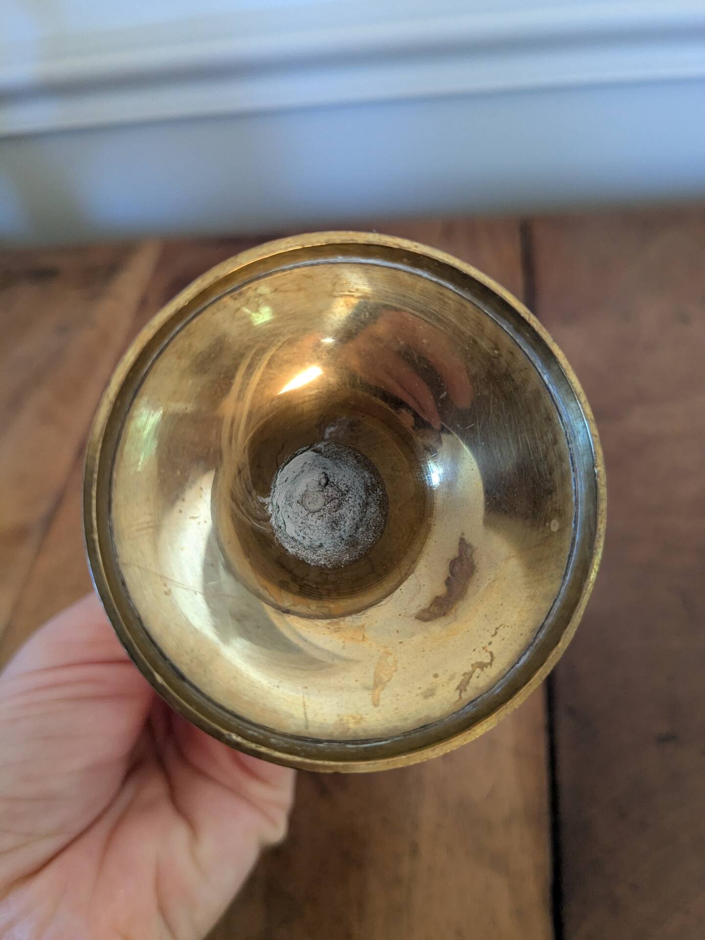 Brass soliflore