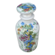 Flowered Paris porcelain toilet bottle