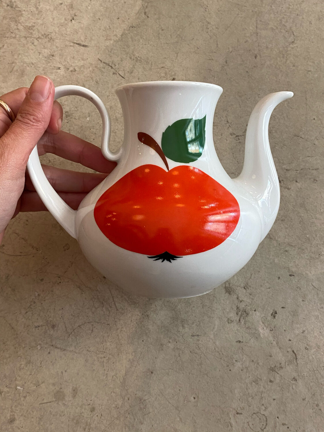 Porcelain teapot