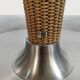 Vintage Italian Tito Agnoli wicker dining table Bonacina Pierantonio