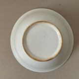 Old white salad bowl