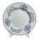 Antique dessert plate K&G Lunéville – Sébastopol model – blue decoration
