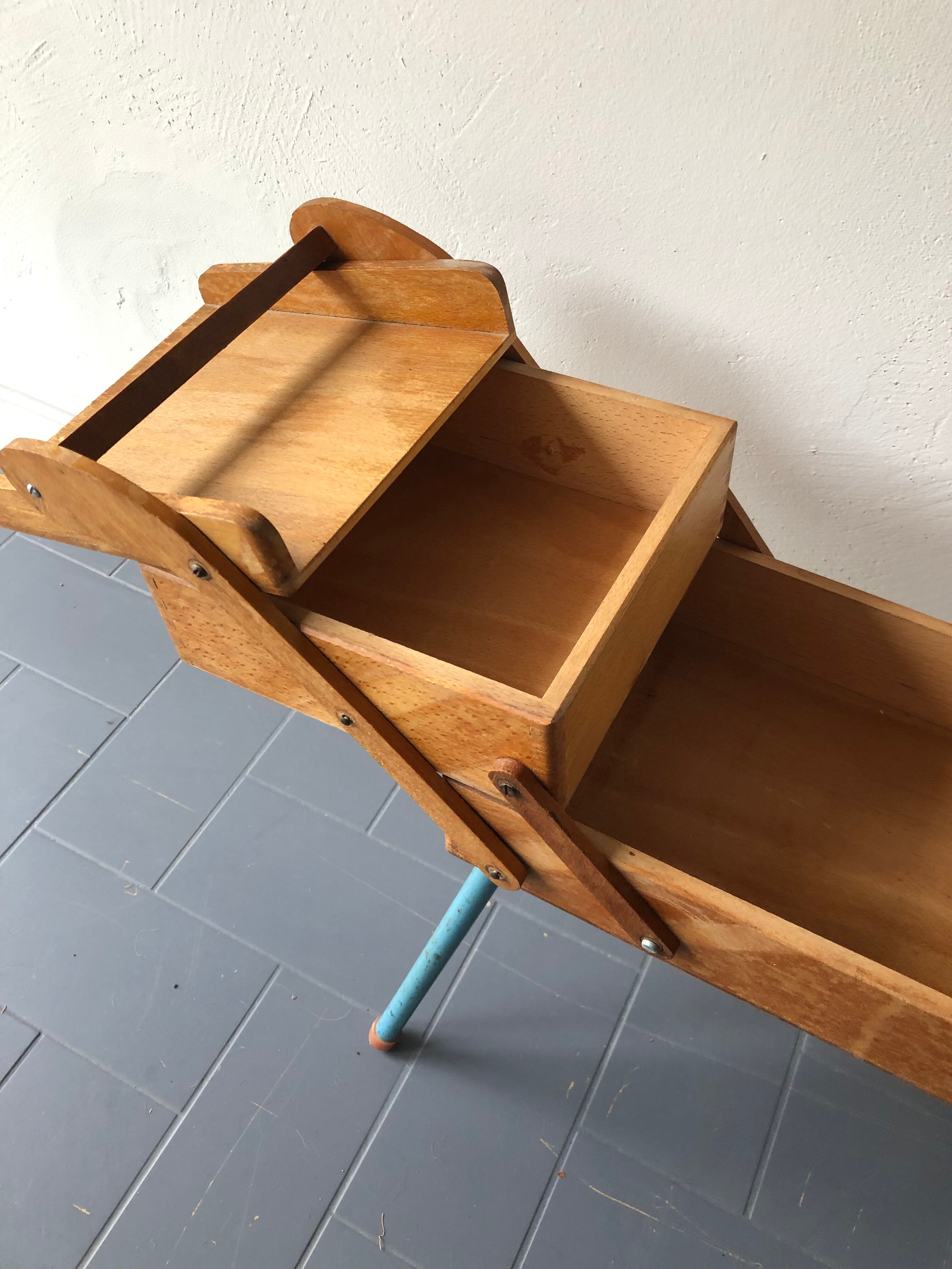 Vintage sewing basket