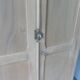 Vintage Parisian wardrobe has been completely sanded and waxed.