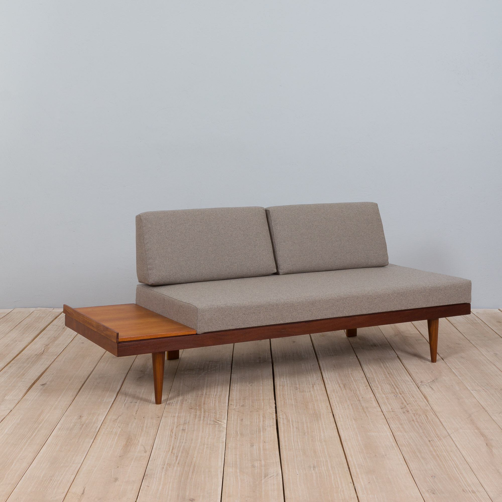 Teak Daybed Svanette With Side Table By Ingmar Relling For Swane Ekornes, 1960s