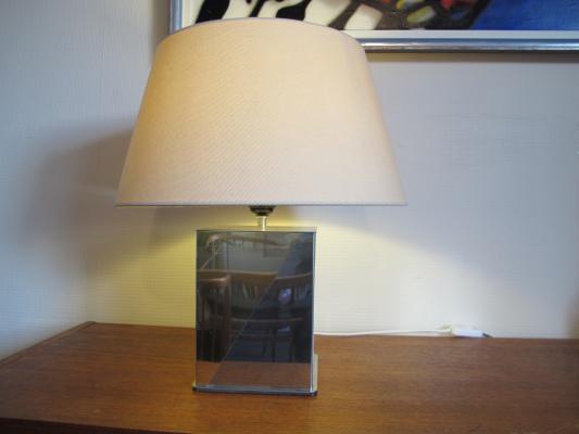 Steel and brass, 1970 vintage desk lamp s