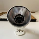 Enamelled sheet metal wall