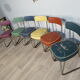 Set de 6 chaises industrielles "Nori"