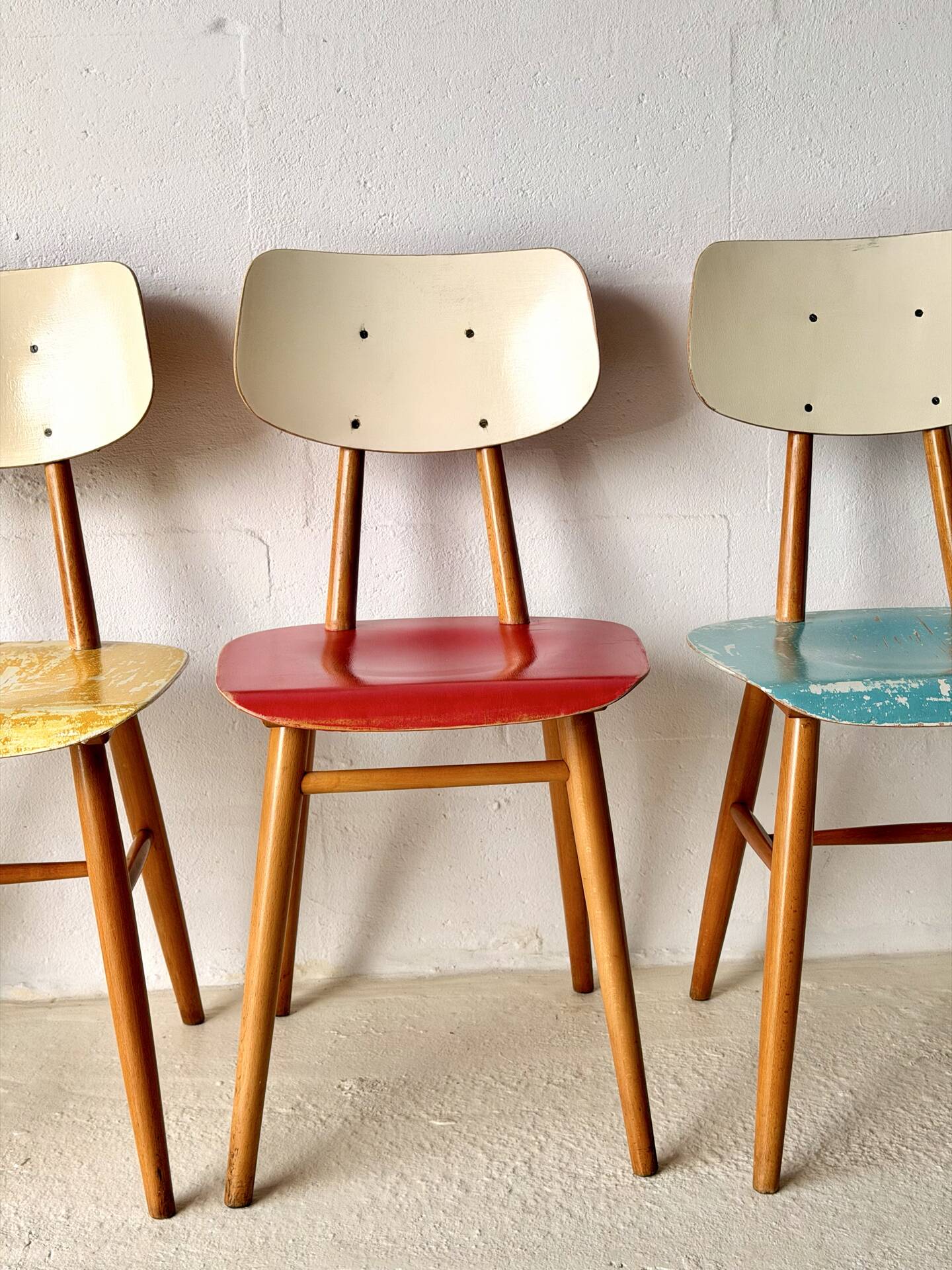 Chaises Bistro TON, années 1960