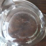 Schneider crystal ashtray